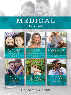 cover image of Medical Box Set Sept 2023/A Daddy for Her Twins/Heart Doctor's Summer Reunion/Finding Forever with the Single Dad/Wedding Date with Her Best